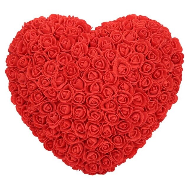 Cœur en roses éternelles