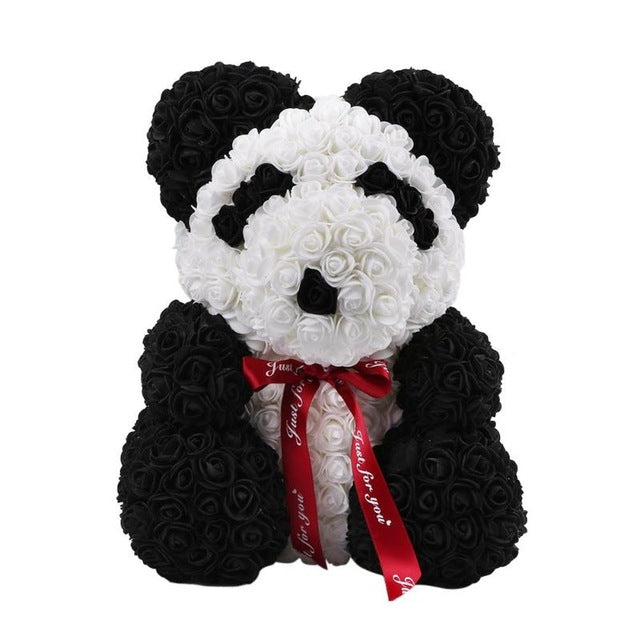 Panda en Roses Éternelles