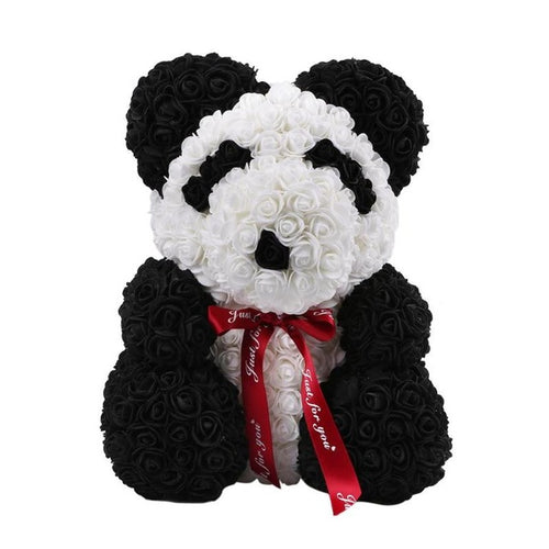 Panda en Roses Éternelles